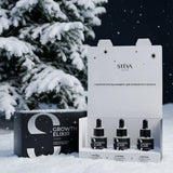 Подарунковий набір з 3 сироваток для росту волосся "Growth Elixir"